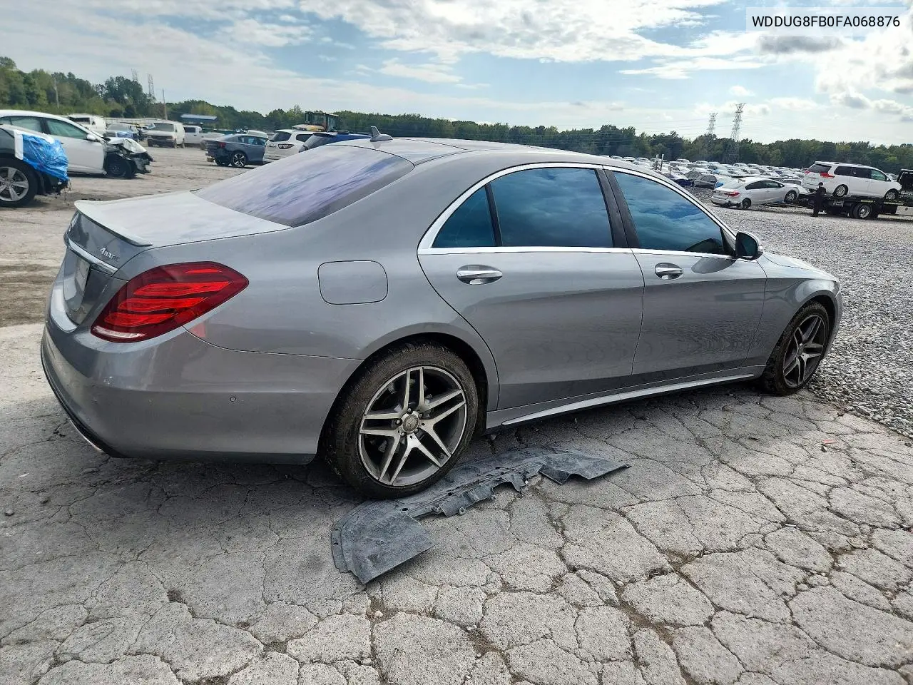 2015 MERCEDES S-KLASSE VIN WDDUG8FB0FA068876 — фото 3