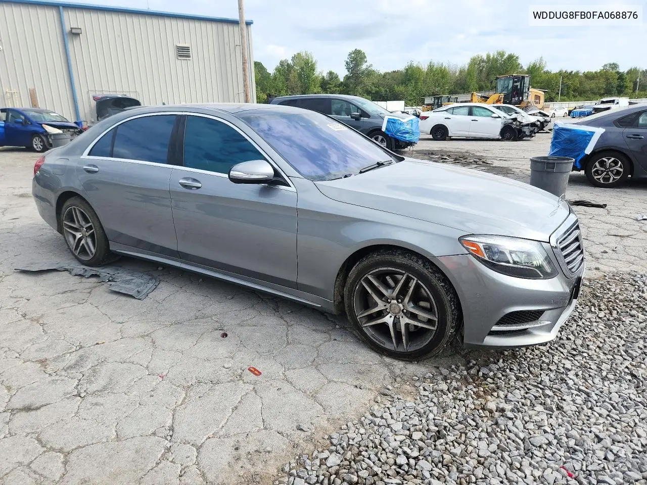 2015 MERCEDES S-KLASSE VIN WDDUG8FB0FA068876 — фото 4