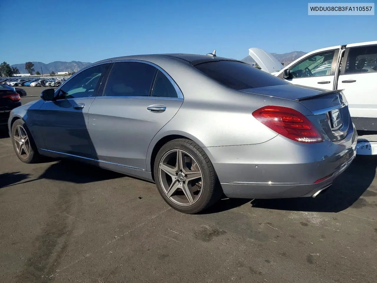 2015 MERCEDES S-KLASSE VIN WDDUG8CB3FA110557 — фото 2