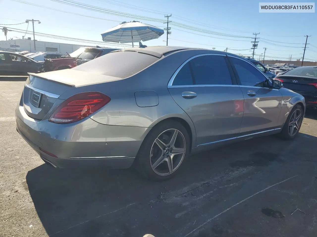 2015 MERCEDES S-KLASSE VIN WDDUG8CB3FA110557 — фото 3