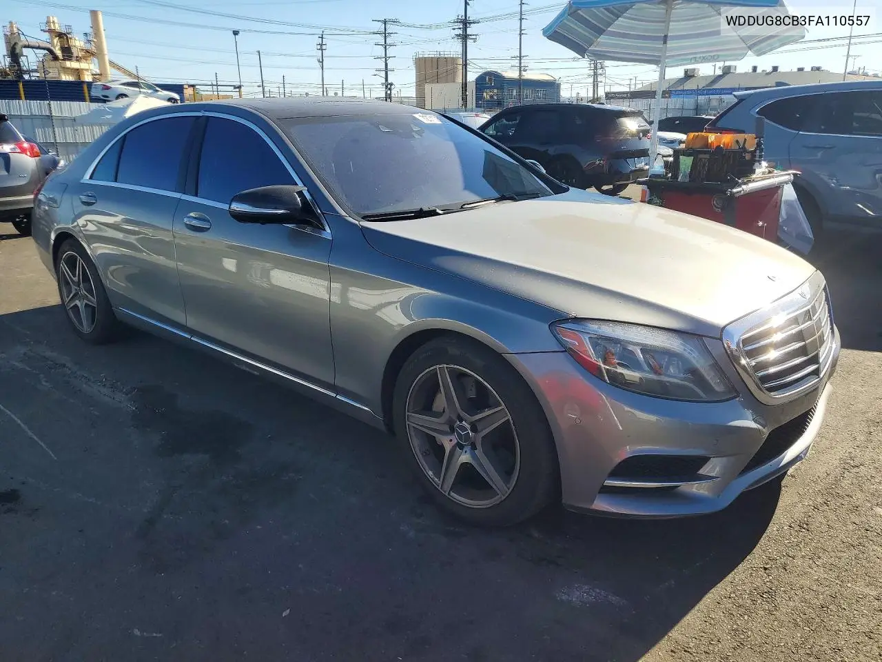 2015 MERCEDES S-KLASSE VIN WDDUG8CB3FA110557 — фото 4