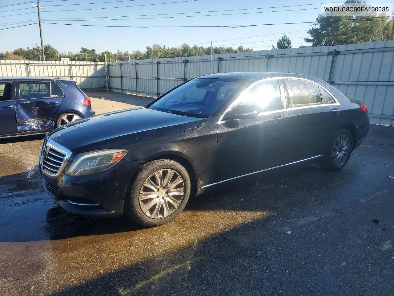 MERCEDES S-KLASSE 2015, VIN WDDUG8CB0FA130085