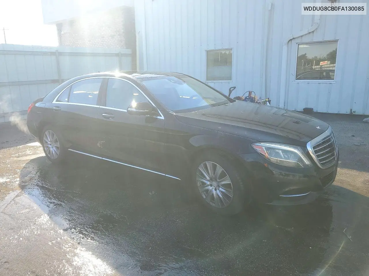 2015 MERCEDES S-KLASSE VIN WDDUG8CB0FA130085 — фото 4
