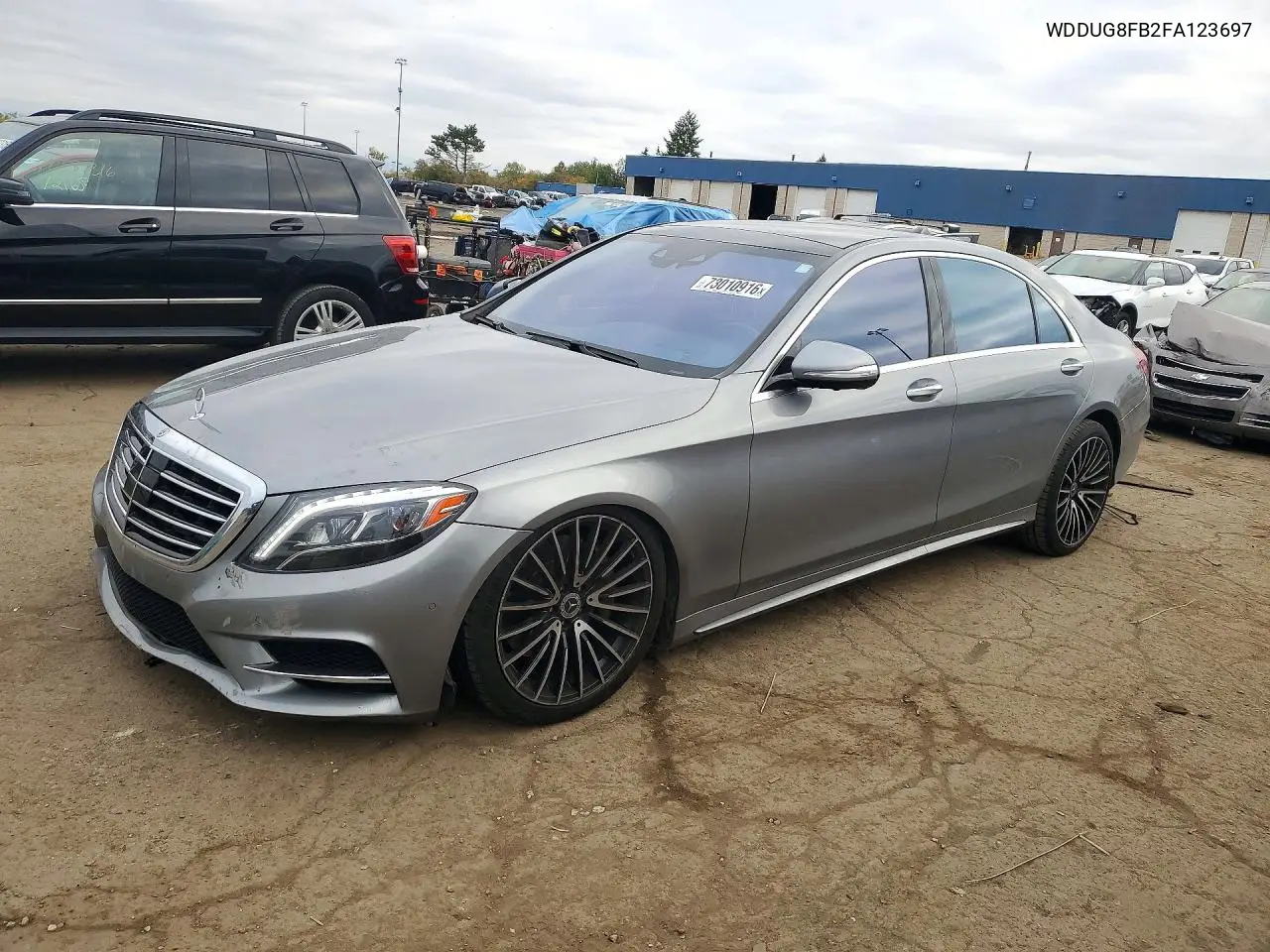 MERCEDES S-KLASSE 2015, VIN WDDUG8FB2FA123697