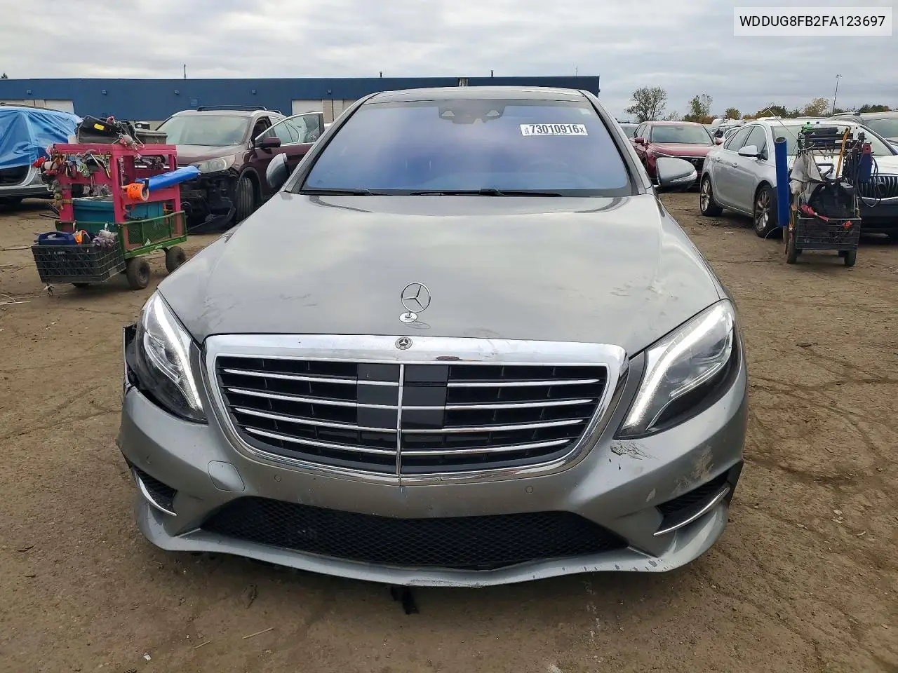 2015 MERCEDES S-KLASSE VIN WDDUG8FB2FA123697 — фото 5