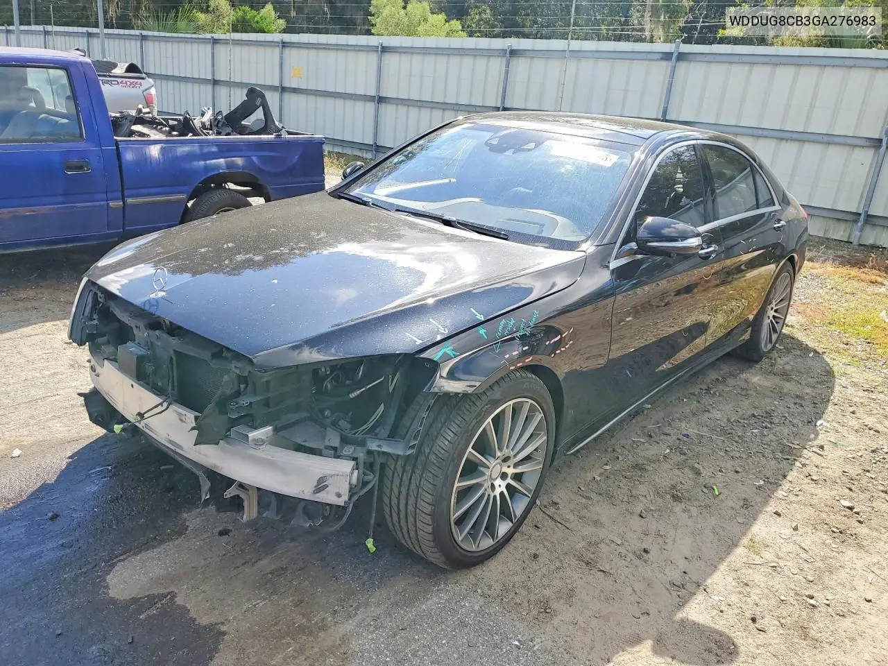 MERCEDES S-KLASSE 2016, VIN WDDUG8CB3GA276983