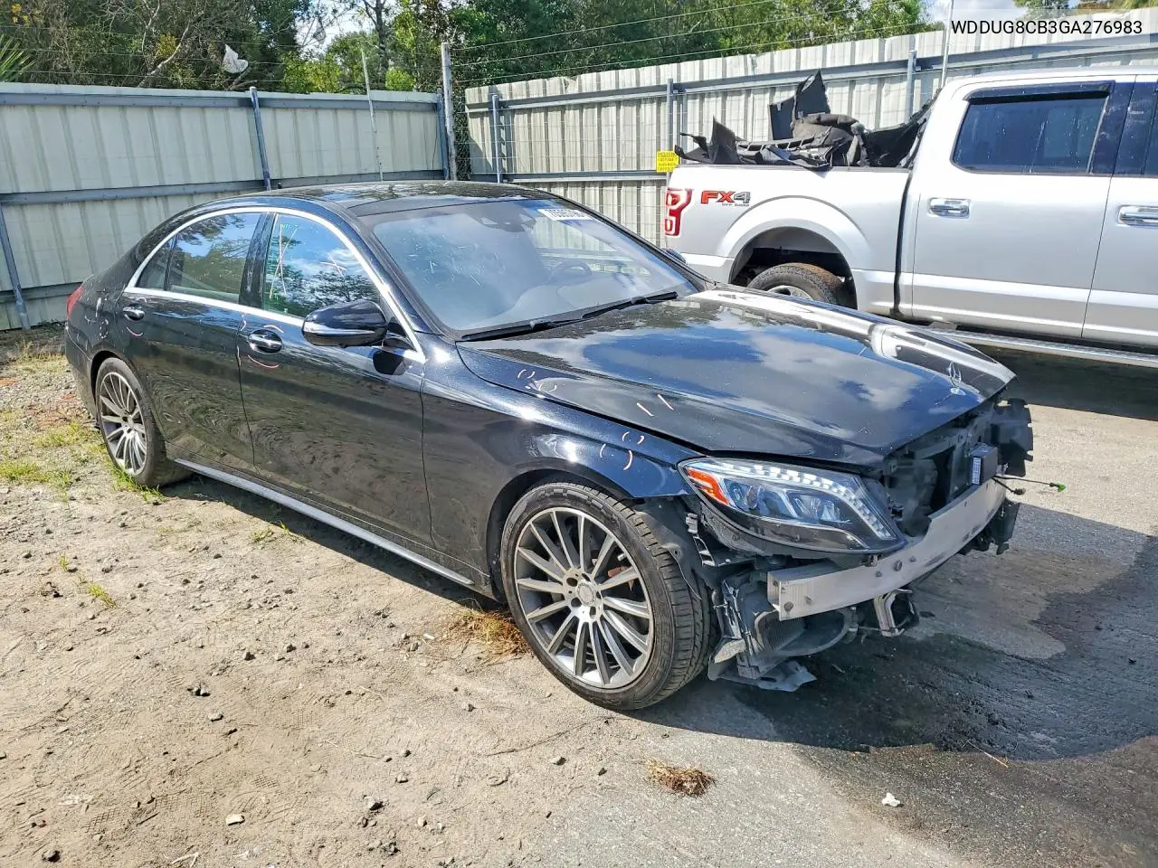 2016 MERCEDES S-KLASSE VIN WDDUG8CB3GA276983 — фото 4