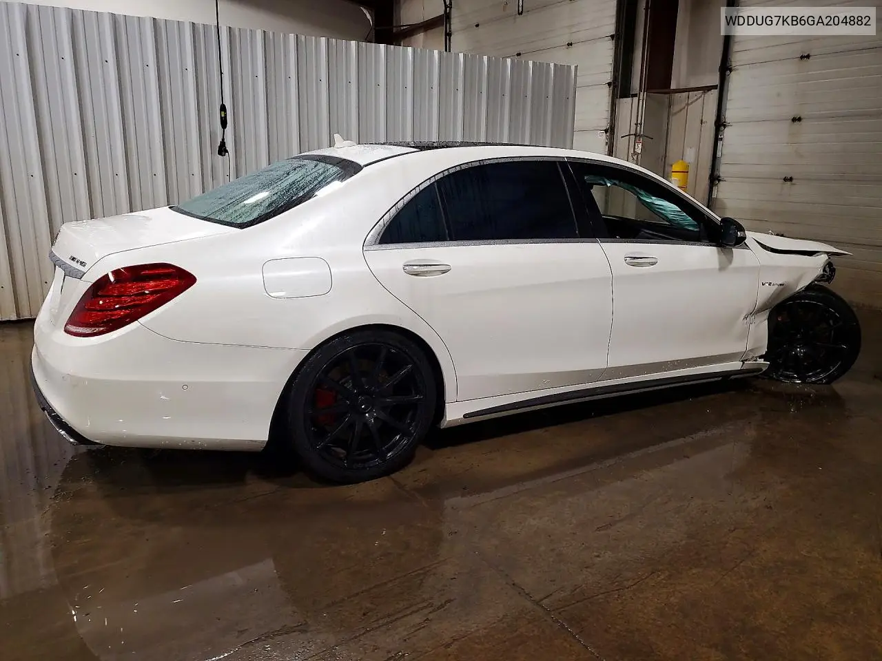 2016 MERCEDES S-KLASSE VIN WDDUG7KB6GA204882 — фото 3