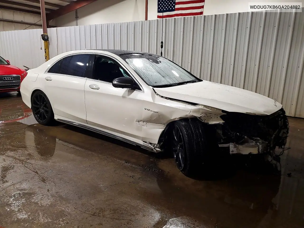 2016 MERCEDES S-KLASSE VIN WDDUG7KB6GA204882 — фото 4