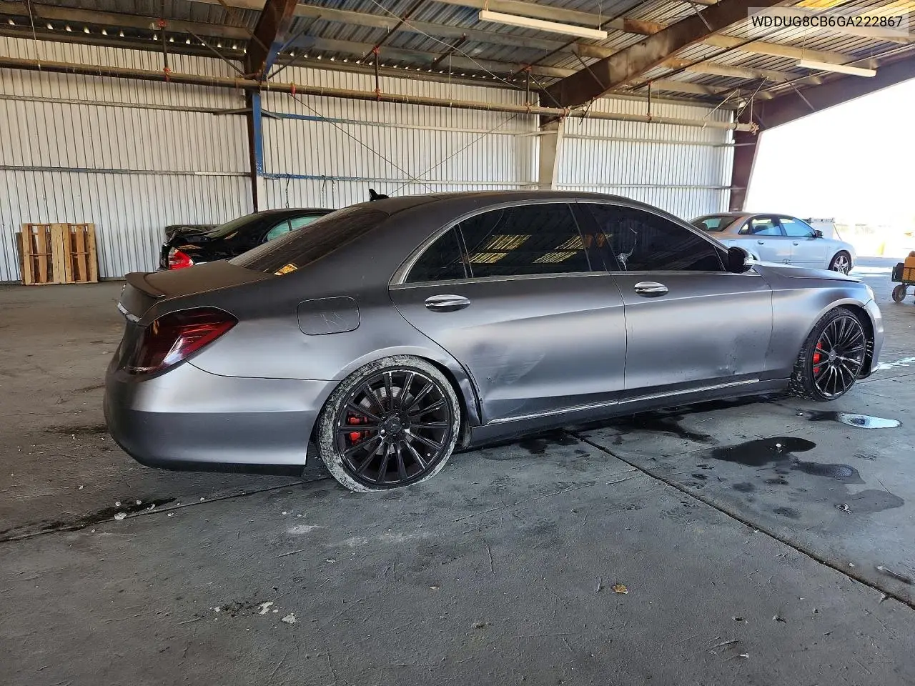 2016 MERCEDES S-KLASSE VIN WDDUG8CB6GA222867 — фото 3