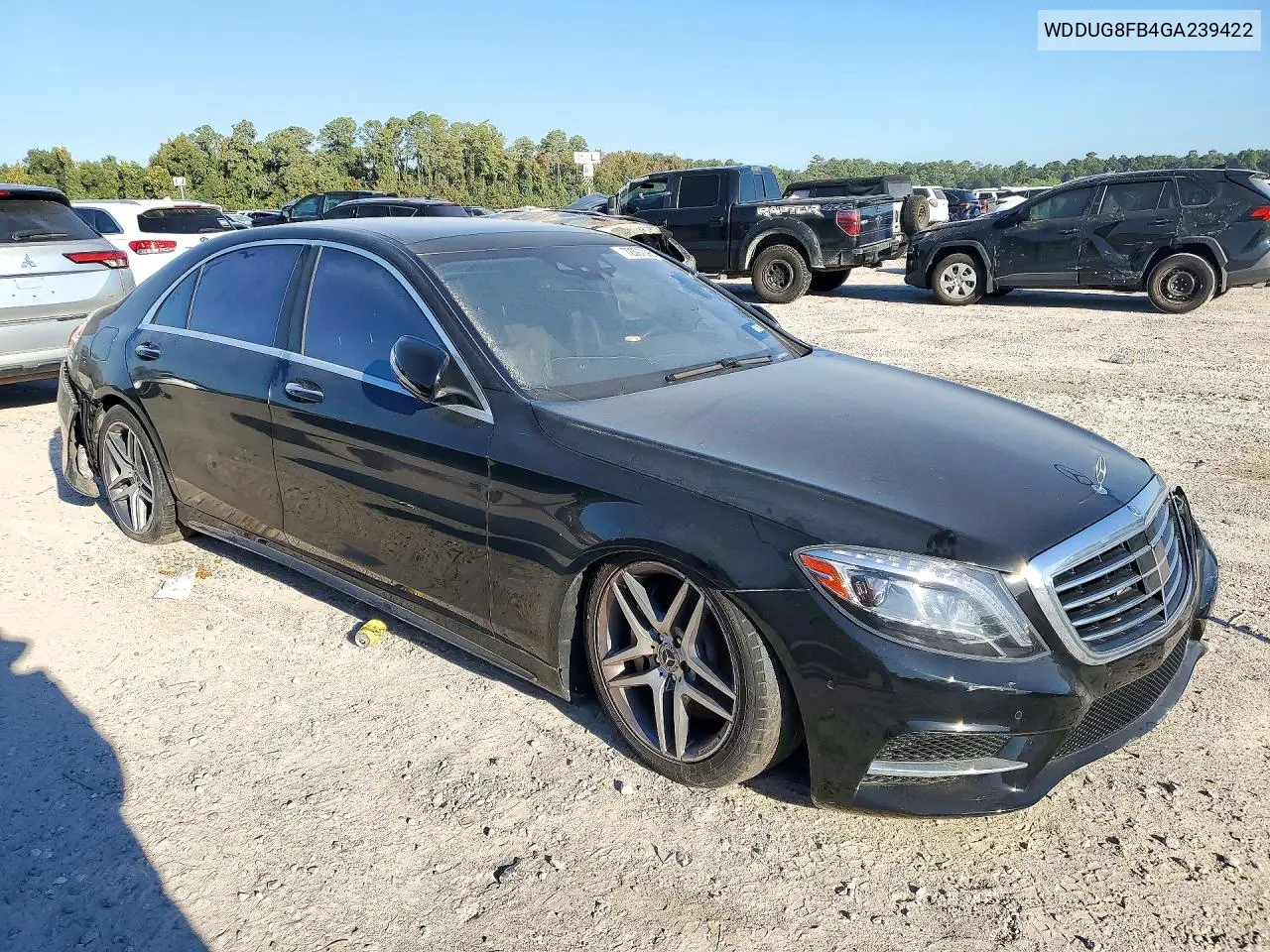 2016 MERCEDES S-KLASSE VIN WDDUG8FB4GA239422 — фото 4