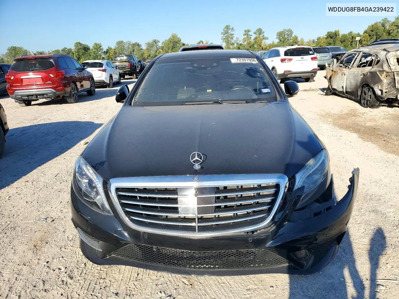 2016 MERCEDES S-KLASSE VIN WDDUG8FB4GA239422 — фото 5