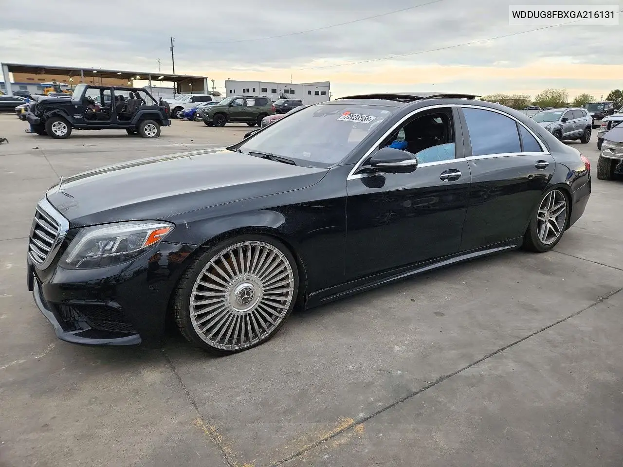 MERCEDES S-KLASSE 2016, VIN WDDUG8FBXGA216131