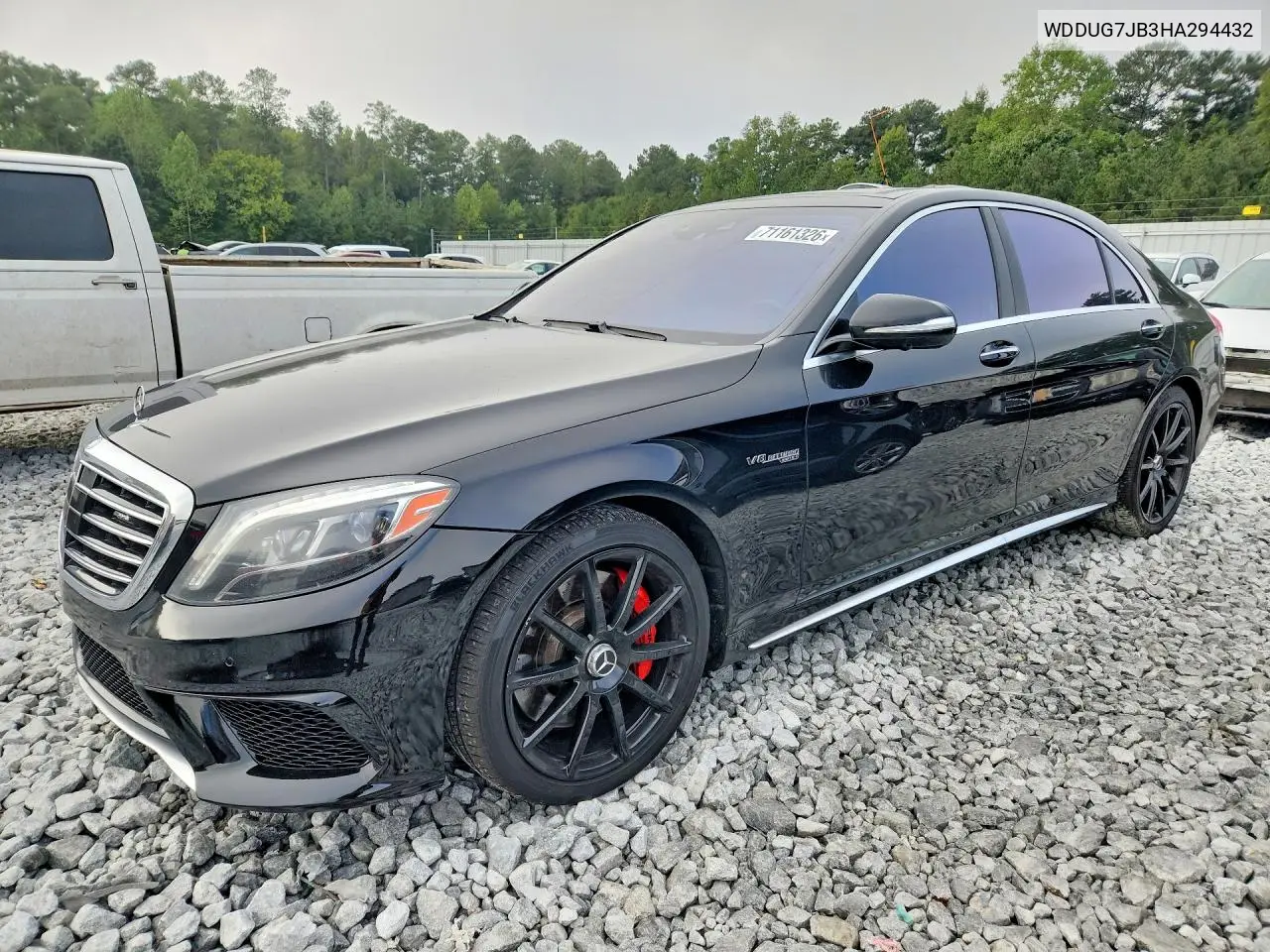 MERCEDES S-KLASSE 2017, VIN WDDUG7JB3HA294432
