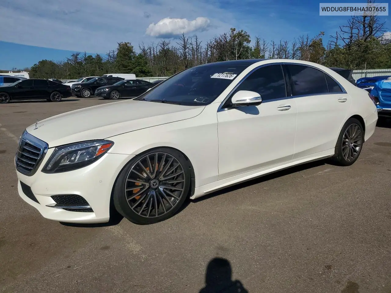 MERCEDES S-KLASSE 2017, VIN WDDUG8FB4HA307655