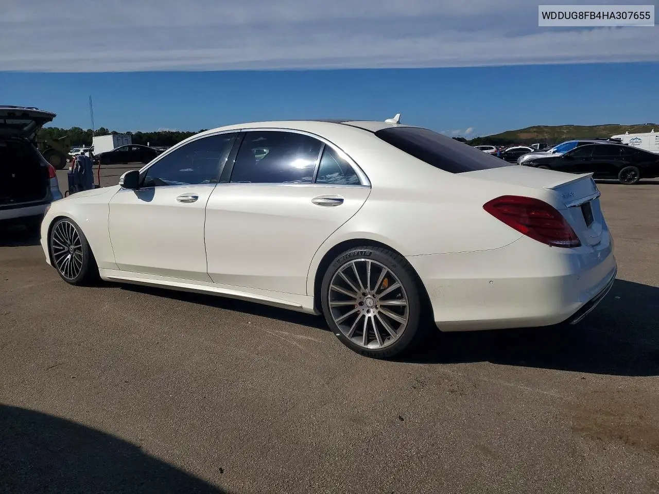 2017 MERCEDES S-KLASSE VIN WDDUG8FB4HA307655 — фото 2