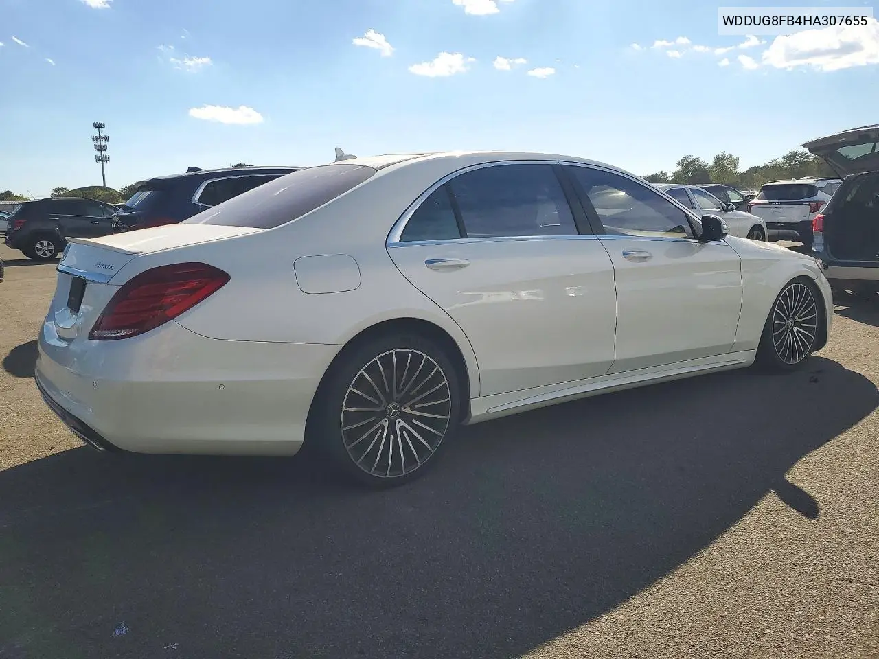 2017 MERCEDES S-KLASSE VIN WDDUG8FB4HA307655 — фото 3