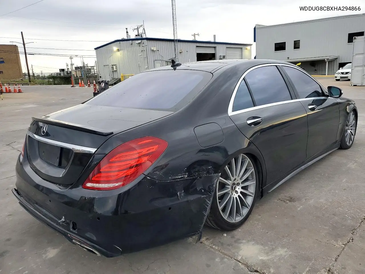 2017 MERCEDES S-KLASSE VIN WDDUG8CBXHA294866 — фото 3
