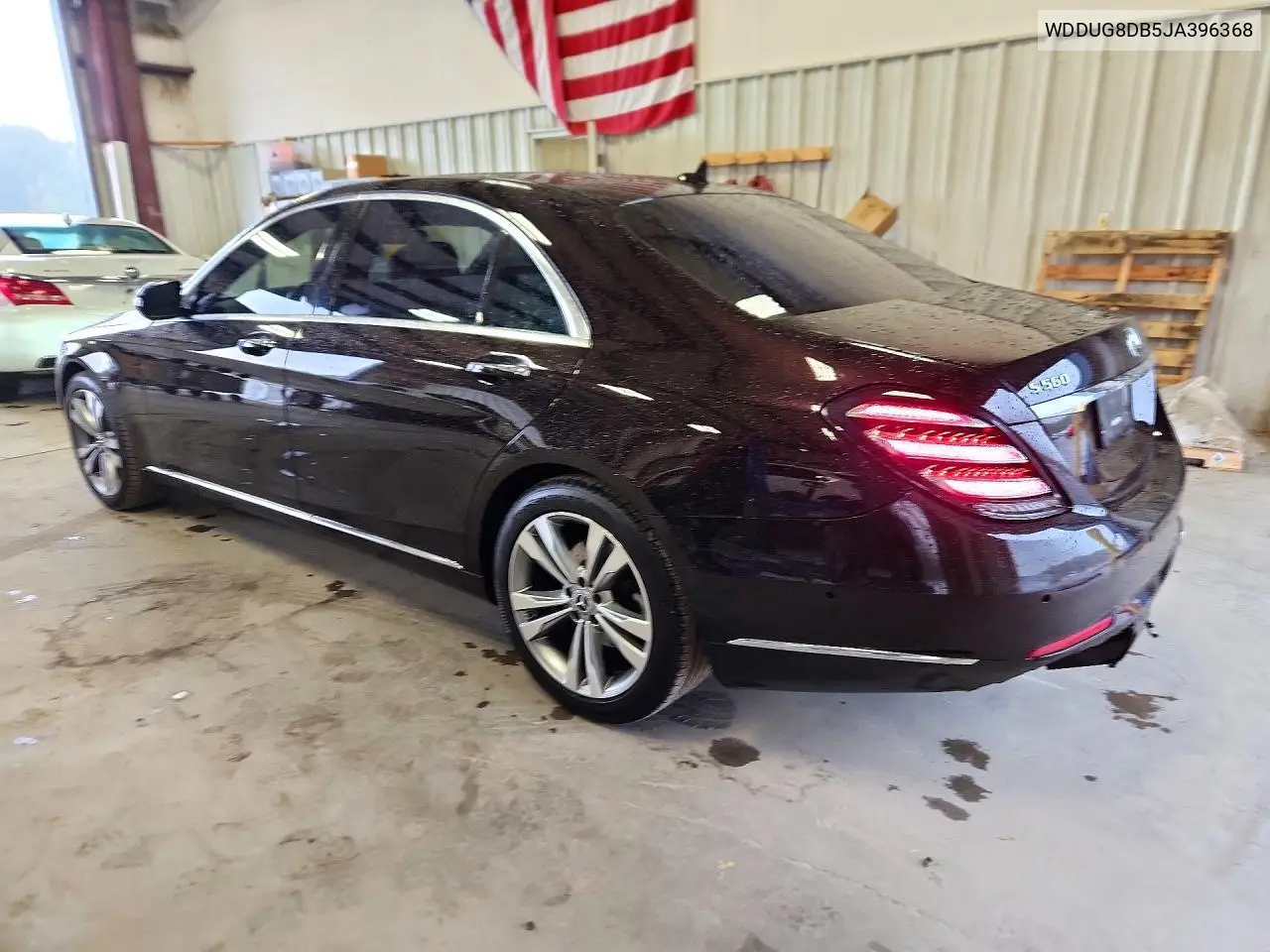 2018 MERCEDES S-KLASSE VIN WDDUG8DB5JA396368 — фото 2