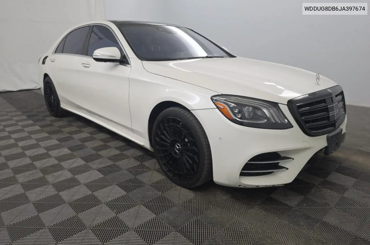 MERCEDES S-KLASSE 2018, VIN WDDUG8DB6JA397674