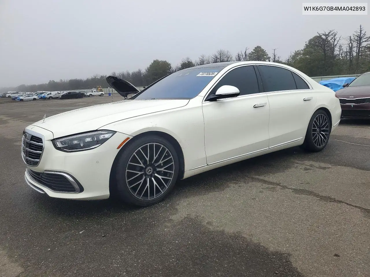 MERCEDES S-KLASSE 2021, VIN W1K6G7GB4MA042893
