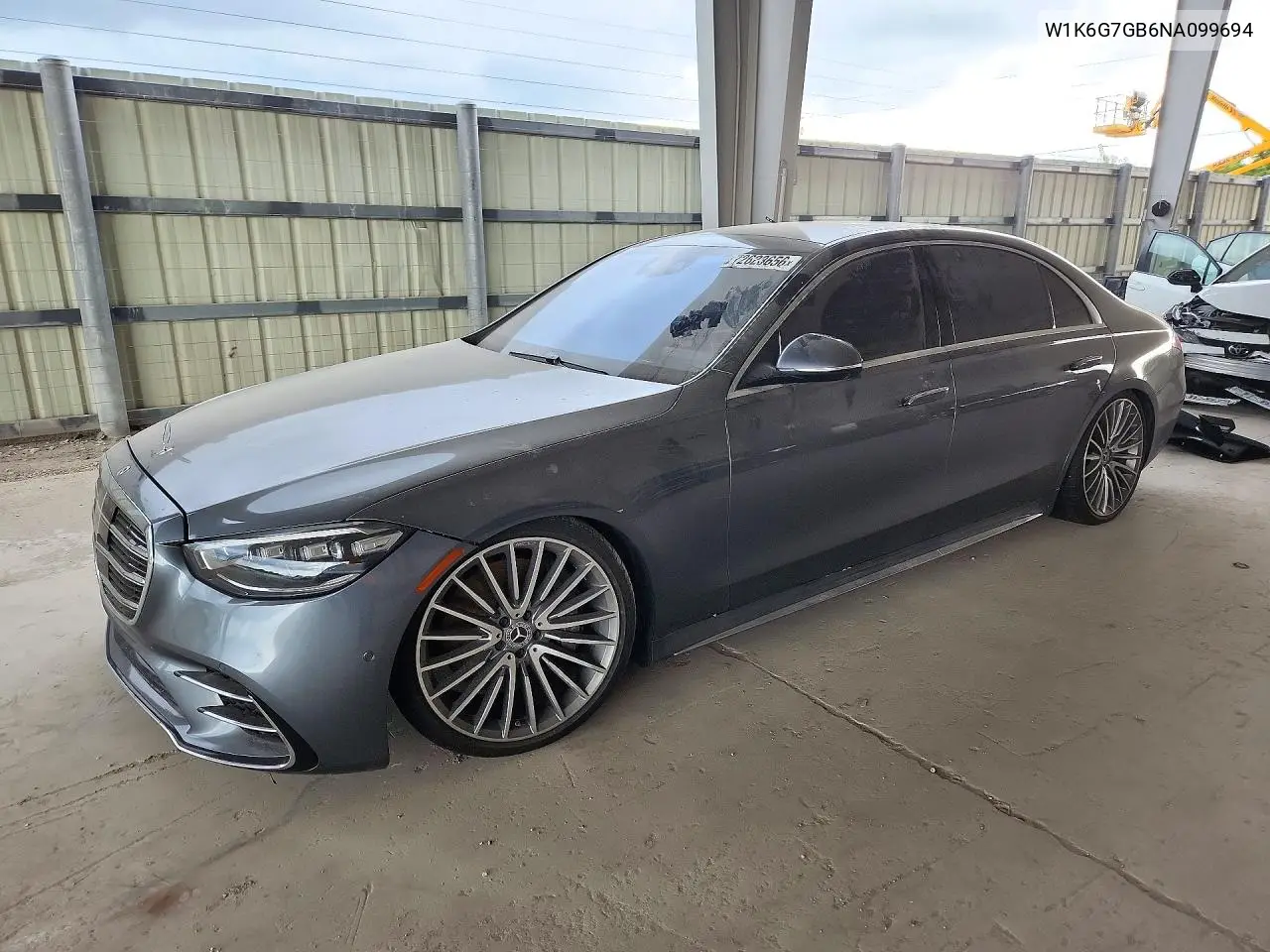 MERCEDES S-KLASSE 2022, VIN W1K6G7GB6NA099694