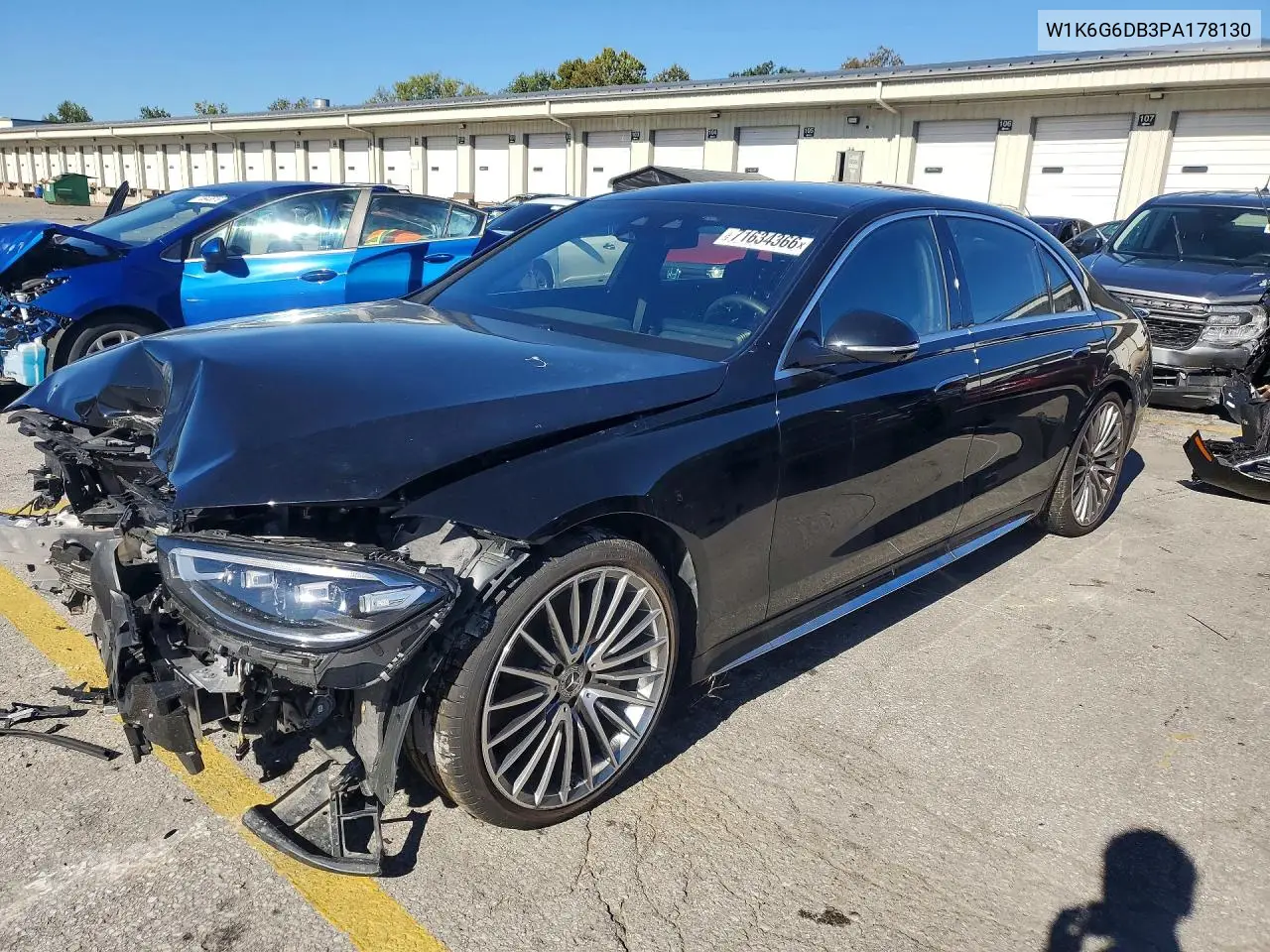 MERCEDES S-KLASSE 2023, VIN W1K6G6DB3PA178130