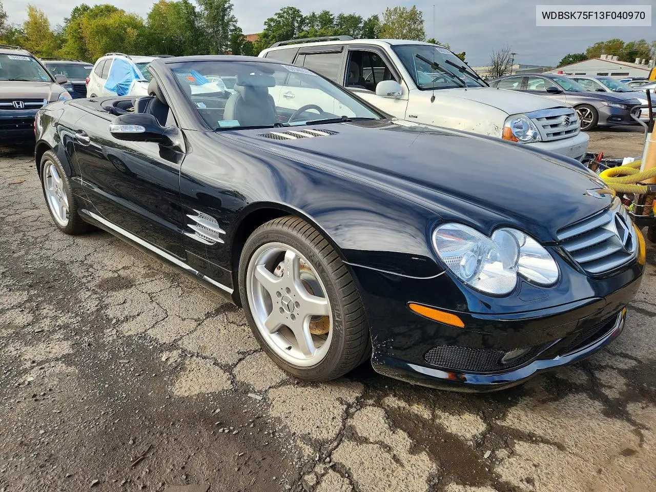 2003 MERCEDES SL-KLASSE VIN WDBSK75F13F040970 — фото 4