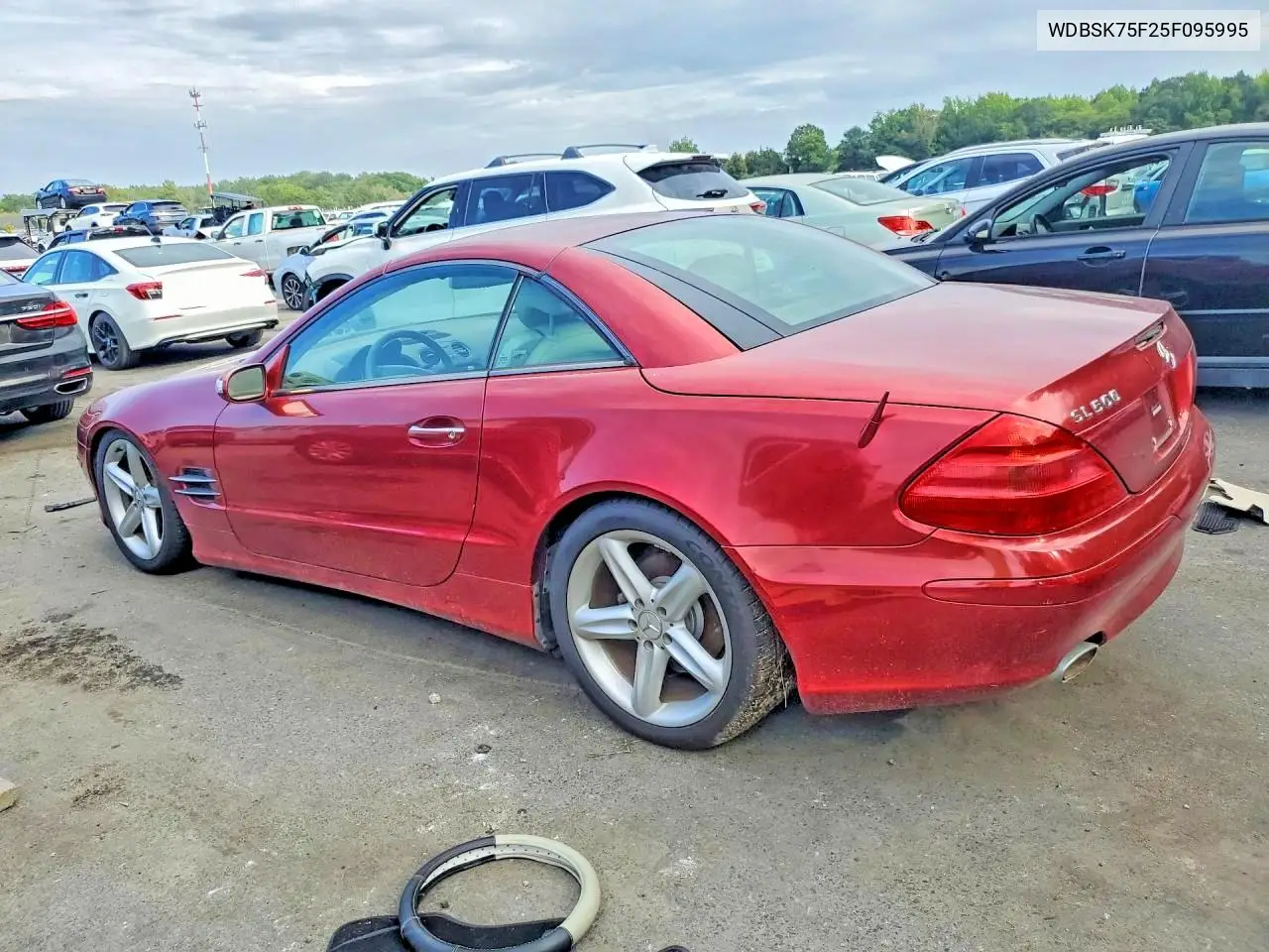 2005 MERCEDES SL-KLASSE VIN WDBSK75F25F095995 — фото 2