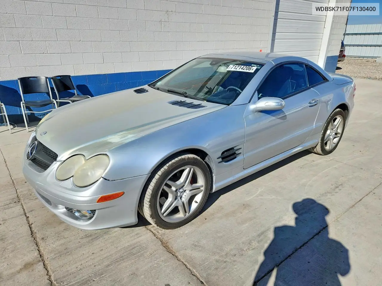 MERCEDES SL-KLASSE 2007, VIN WDBSK71F07F130400