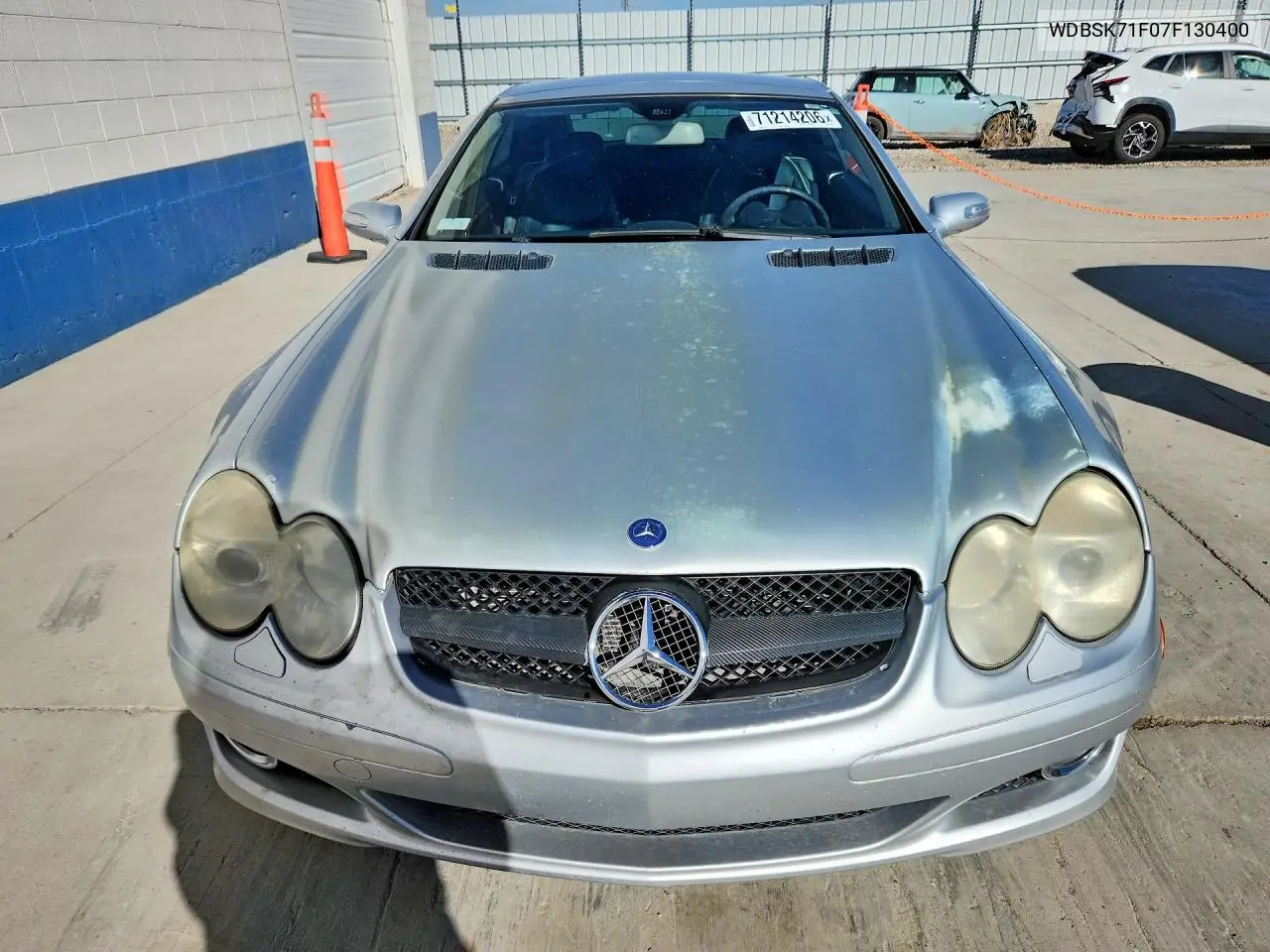 2007 MERCEDES SL-KLASSE VIN WDBSK71F07F130400 — фото 5