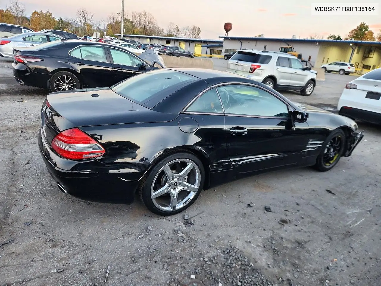2008 MERCEDES SL-KLASSE VIN WDBSK71F88F138164 — фото 3