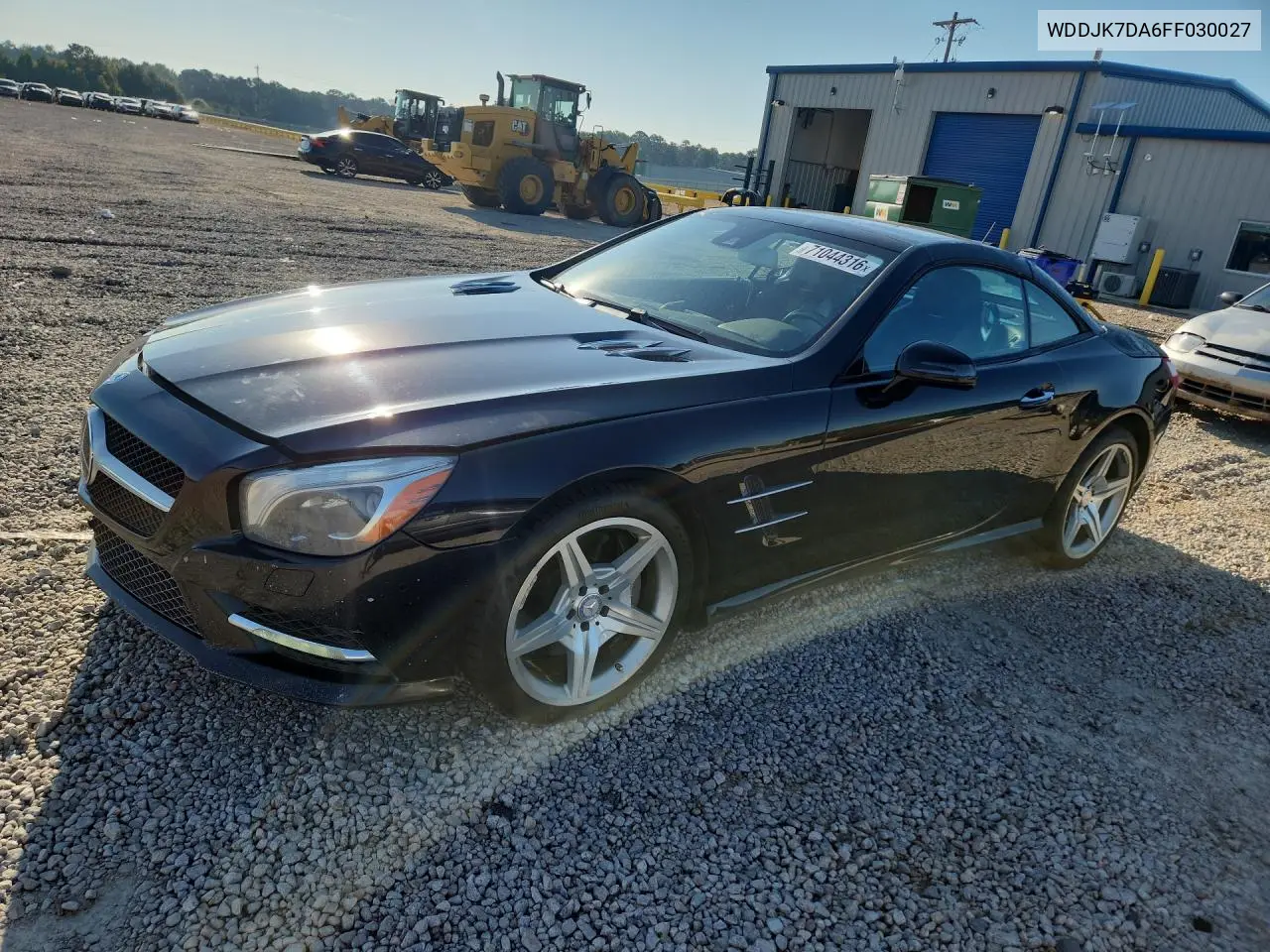 MERCEDES SL-KLASSE 2015, VIN WDDJK7DA6FF030027