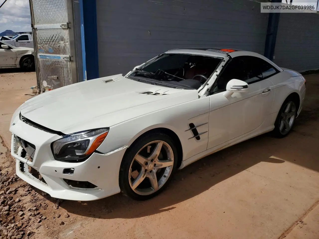 MERCEDES SL-KLASSE 2016, VIN WDDJK7DA2GF039986
