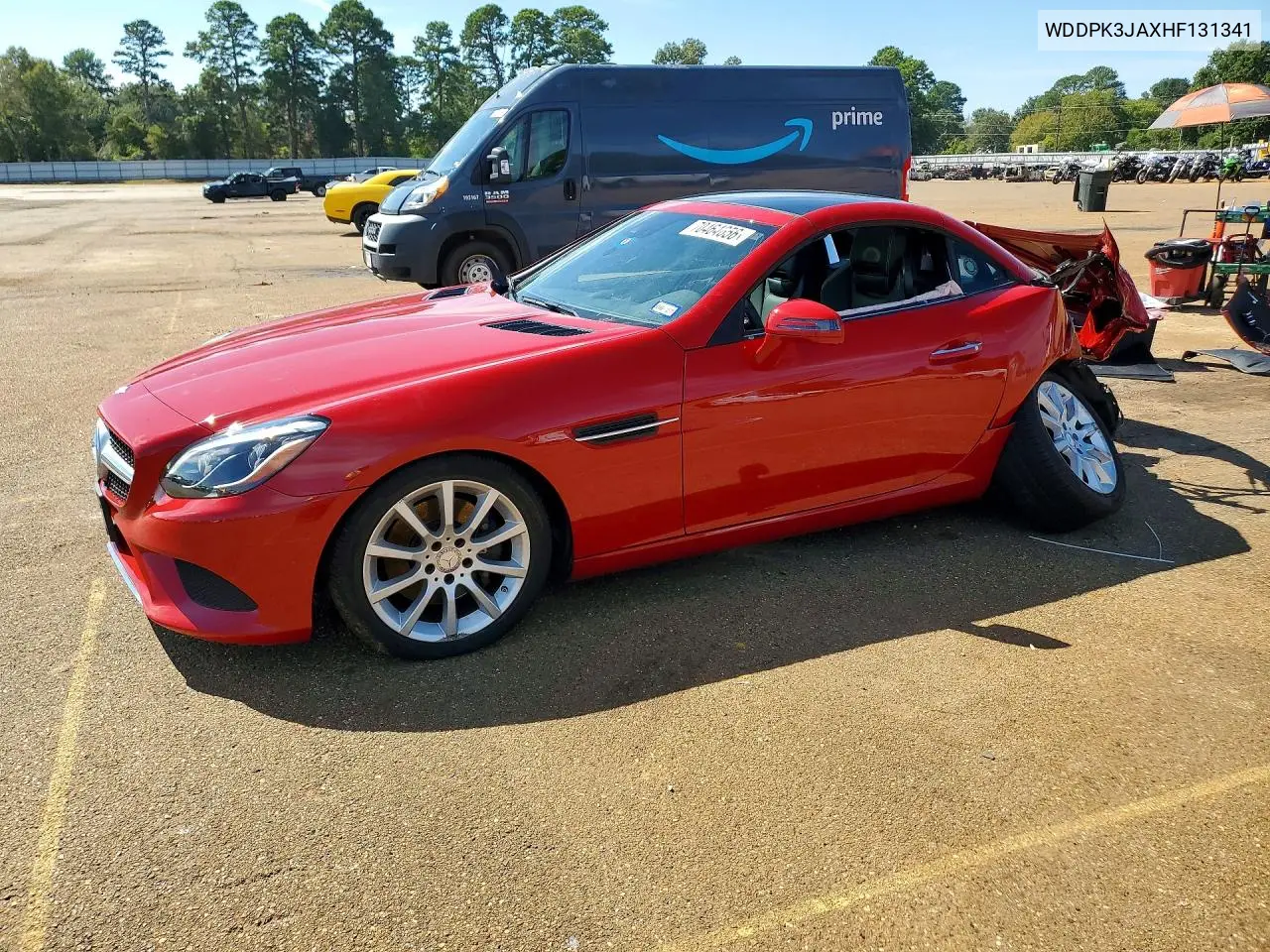 MERCEDES SLC-KLASSE 2017, VIN WDDPK3JAXHF131341