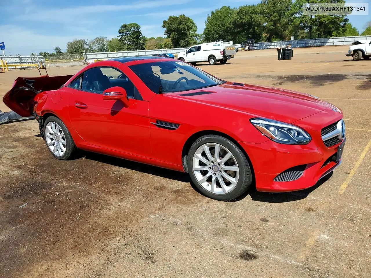2017 MERCEDES SLC-KLASSE VIN WDDPK3JAXHF131341 — фото 4