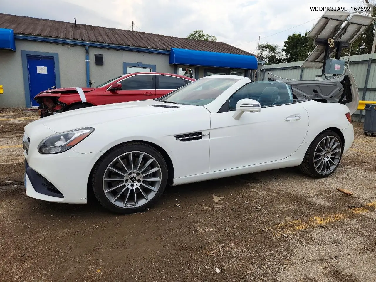 MERCEDES SLC-KLASSE 2020, VIN WDDPK3JA9LF167692