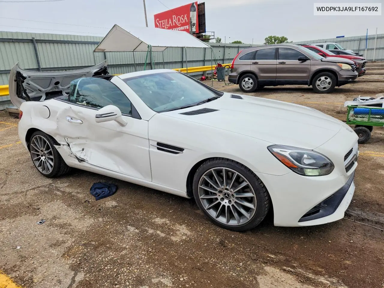 2020 MERCEDES SLC-KLASSE VIN WDDPK3JA9LF167692 — фото 4