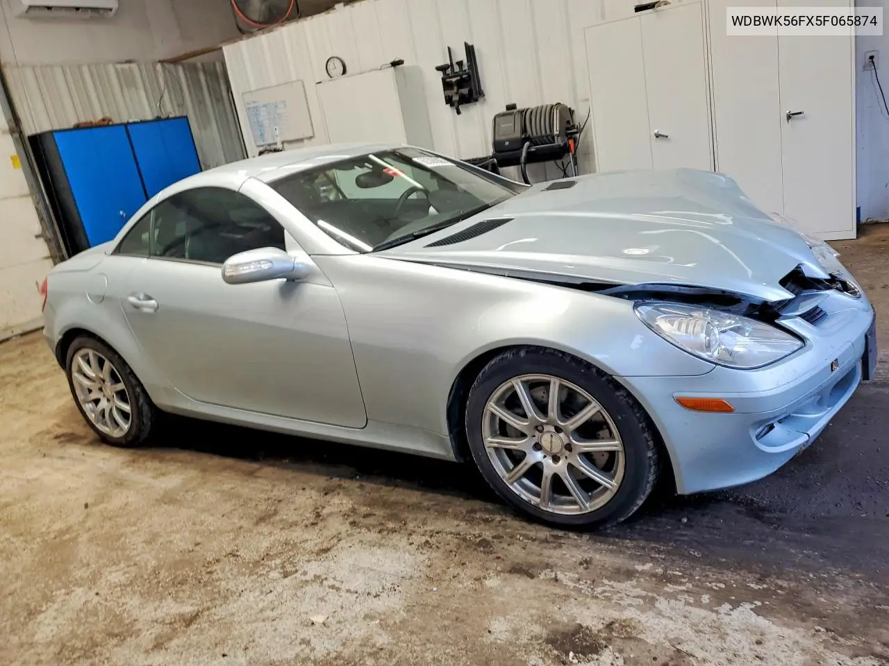 2005 MERCEDES SLK-KLASSE VIN WDBWK56FX5F065874 — фото 4