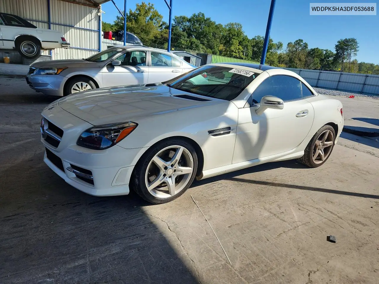MERCEDES SLK-KLASSE 2013, VIN WDDPK5HA3DF053688