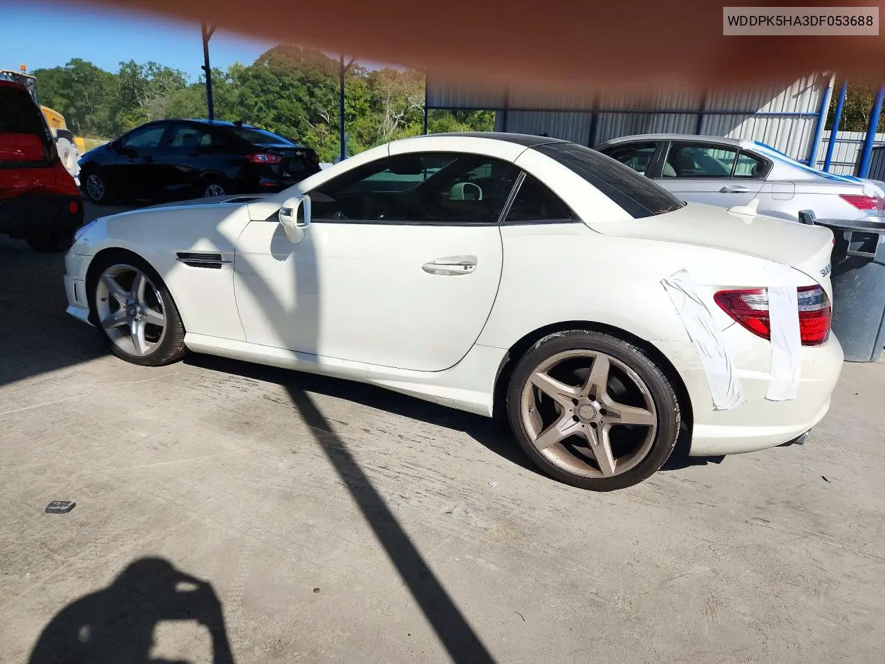 2013 MERCEDES SLK-KLASSE VIN WDDPK5HA3DF053688 — фото 2