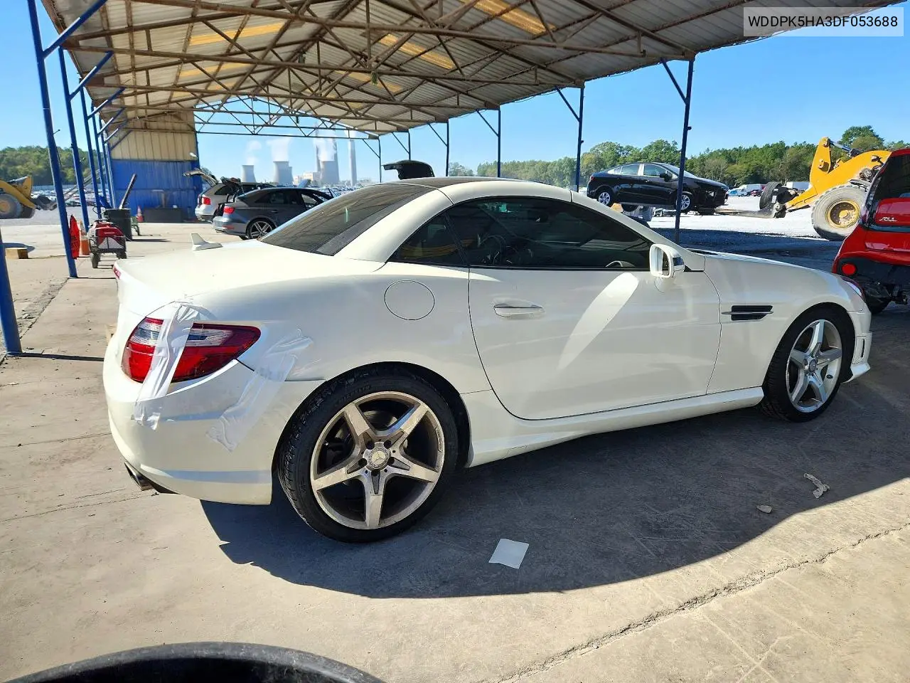 2013 MERCEDES SLK-KLASSE VIN WDDPK5HA3DF053688 — фото 3