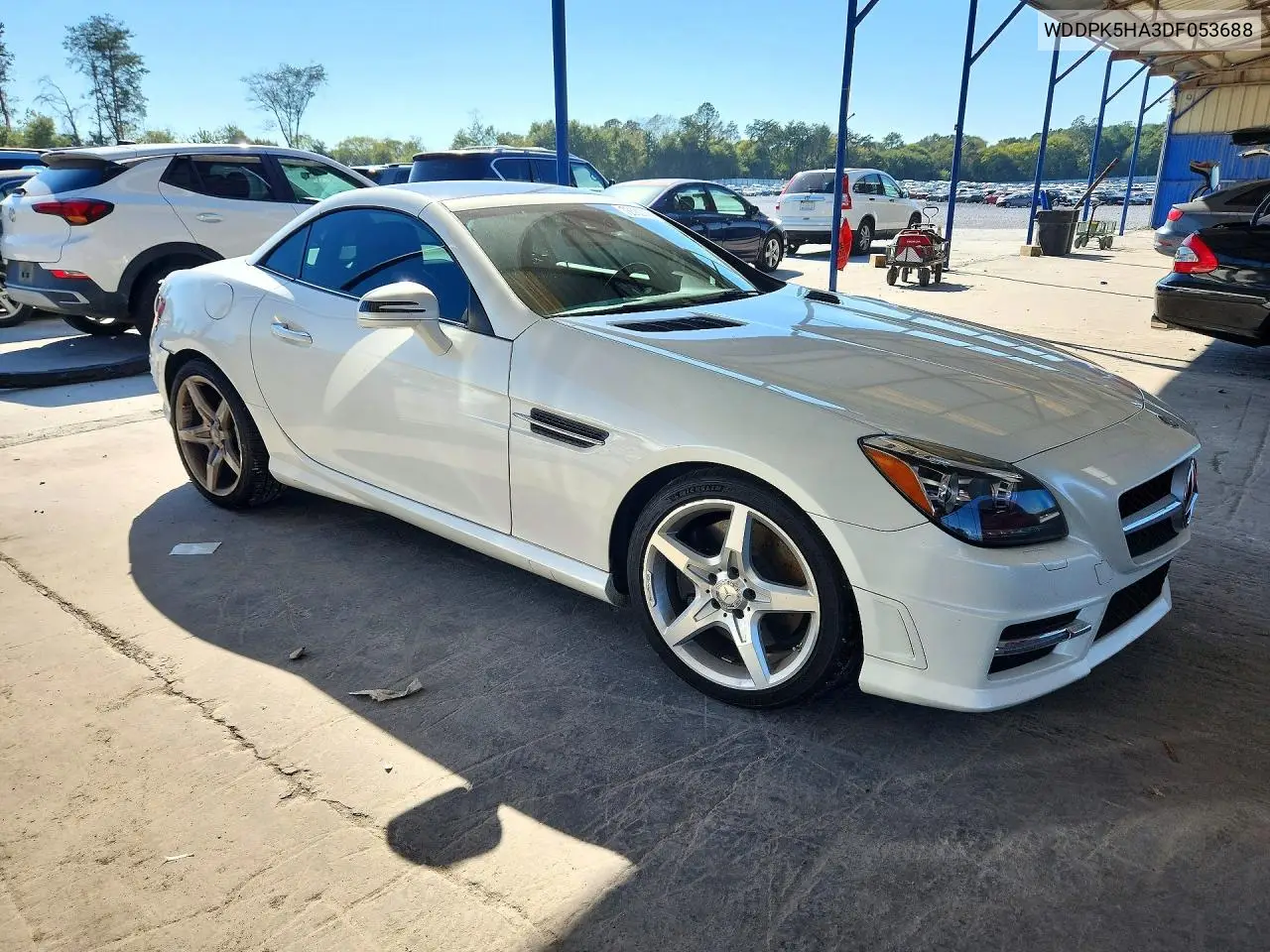 2013 MERCEDES SLK-KLASSE VIN WDDPK5HA3DF053688 — фото 4