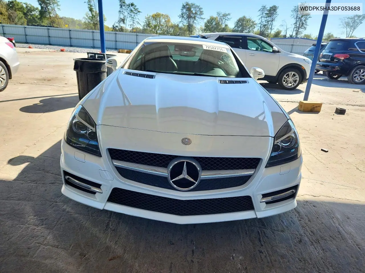 2013 MERCEDES SLK-KLASSE VIN WDDPK5HA3DF053688 — фото 5