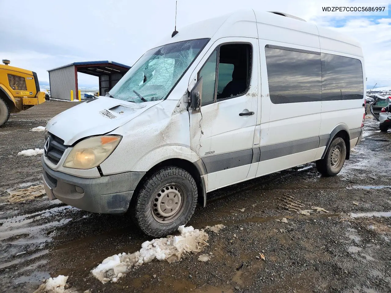 MERCEDES SPRINTER 2012, VIN WDZPE7CC0C5686997