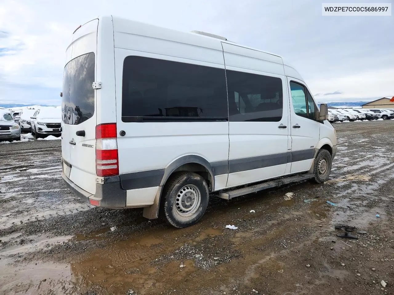 2012 MERCEDES SPRINTER VIN WDZPE7CC0C5686997 — фото 3