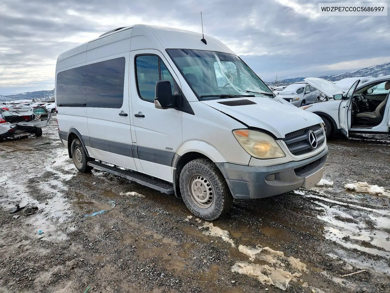 2012 MERCEDES SPRINTER VIN WDZPE7CC0C5686997 — фото 4
