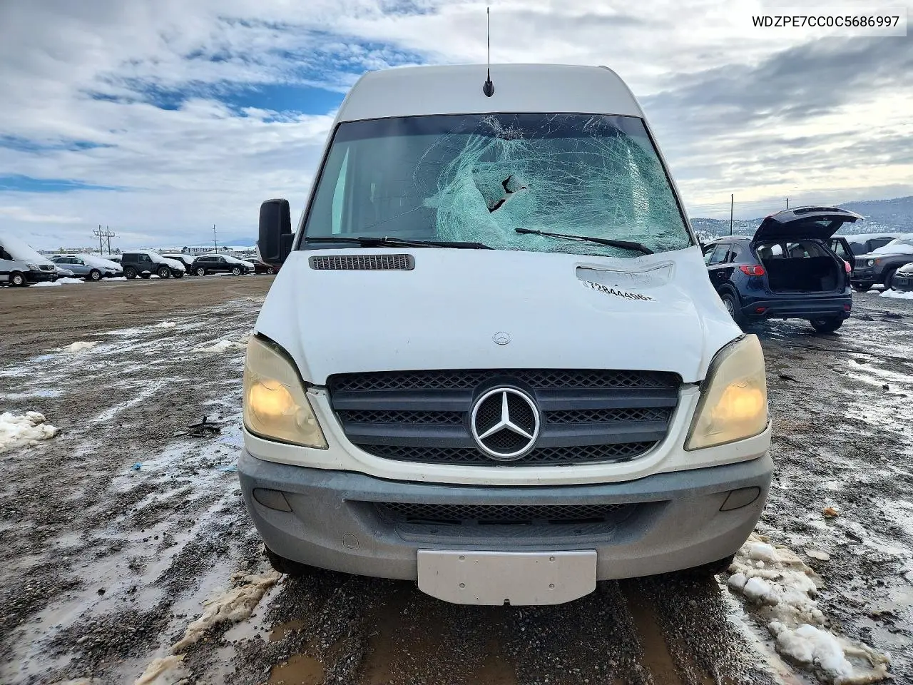 2012 MERCEDES SPRINTER VIN WDZPE7CC0C5686997 — фото 5