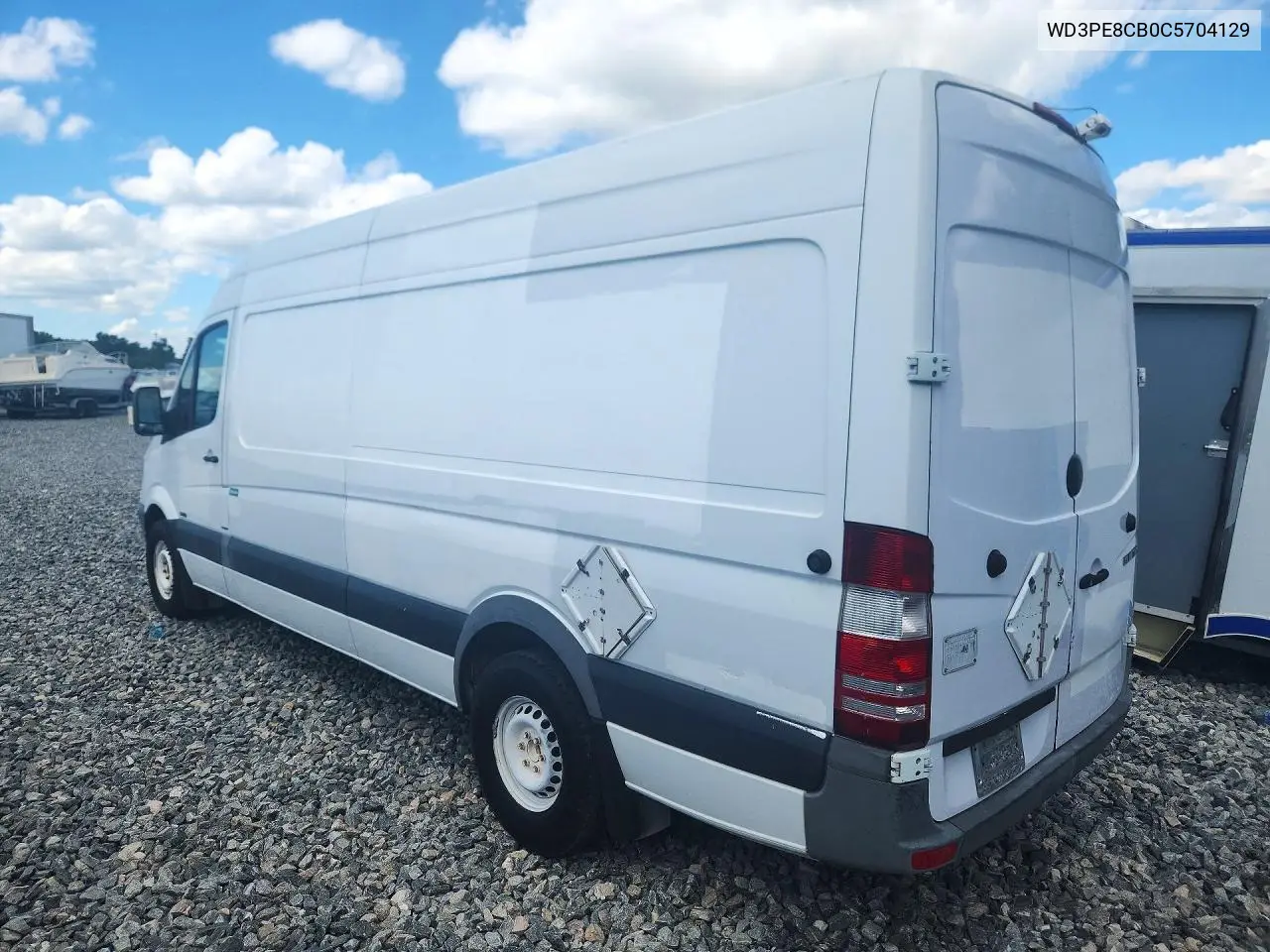 2012 MERCEDES SPRINTER VIN WD3PE8CB0C5704129 — фото 2