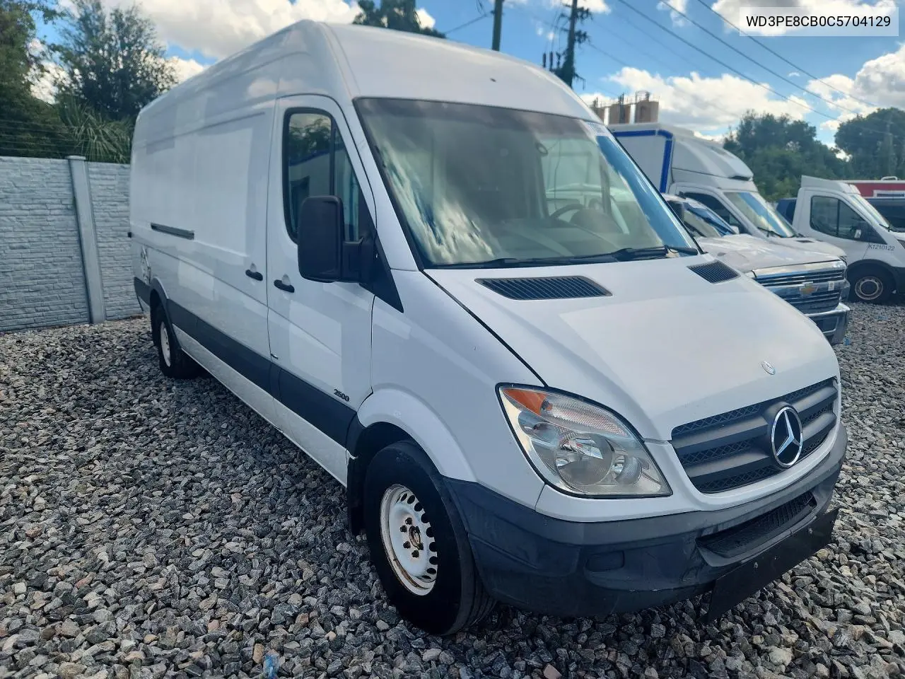 2012 MERCEDES SPRINTER VIN WD3PE8CB0C5704129 — фото 4